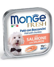 Monge Dog Fresh консервы для собак лосось 100г 			